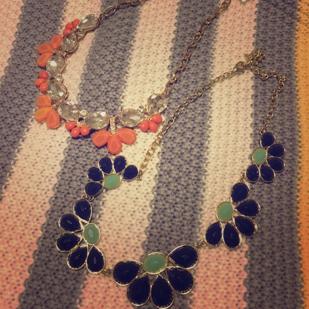 Two Francesca’s Statement Necklaces